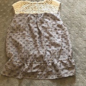 Anthropologie Tops - Anthropologie sheer silk blouse Anthropologie Tops - Anthropologie sheer silk blouse